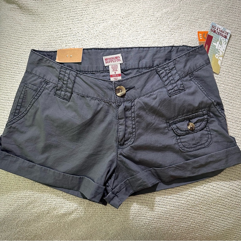 Mossimo Supply Co grey shorts size 9